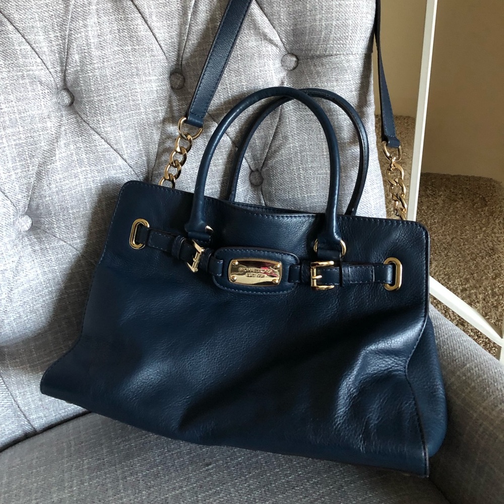 Michael Kors Large Navy Tote